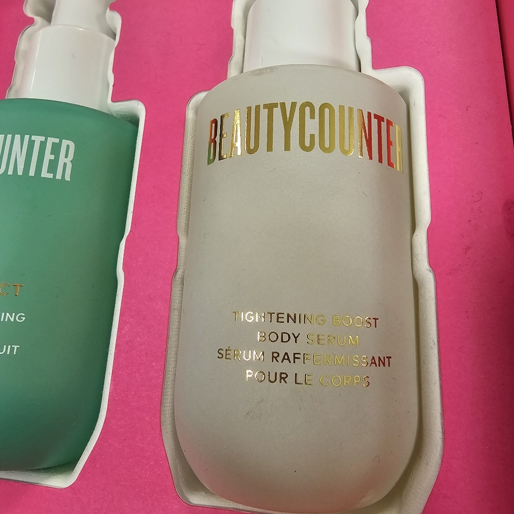 Beauty Counter 2 Piece Body Duo, Body Peel & Tightening Body Serum
